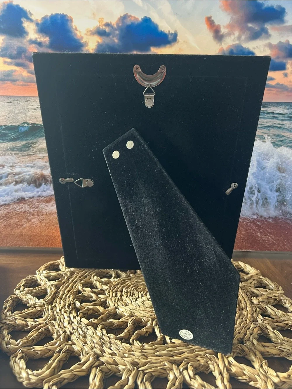 Silver Beaded Photo Frame